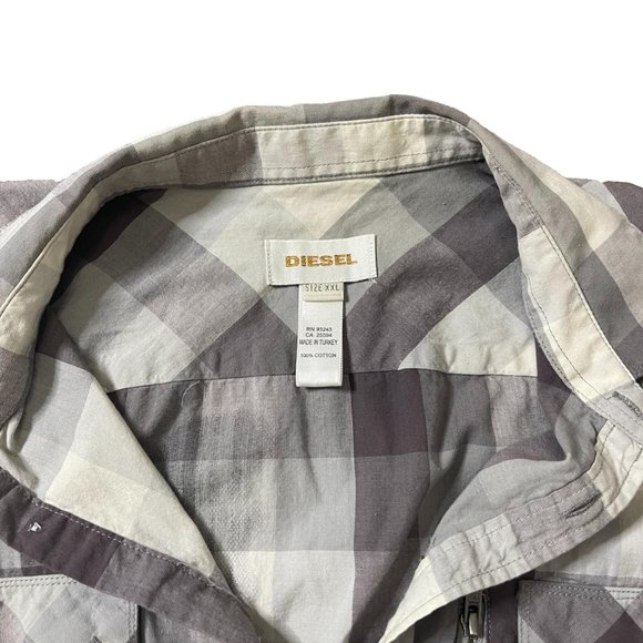 Checkered Diesel Button Up - 2090352 - Picture 3 of 3